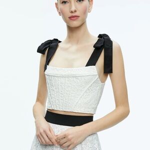 Alice + Olivia Clara Bow Bustier